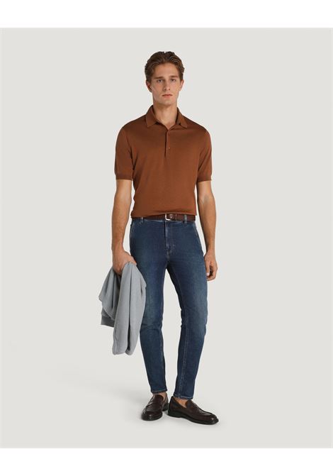 Jeans Indie in blu denim stretch PT TORINO | Pantaloni | C5ZP01Z0SK43